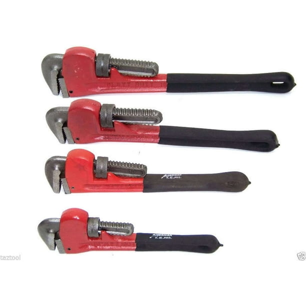 Pipe Wrench Set 4 Pc Pipe Wrench Set 4 Pc